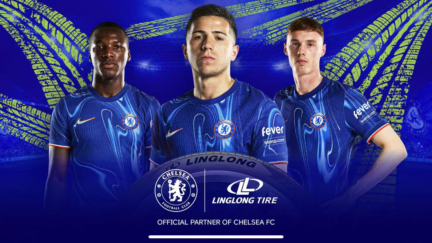 Linglong Tire'ist saab Chelsea jalgpalliklubi ametlik globaalne partner